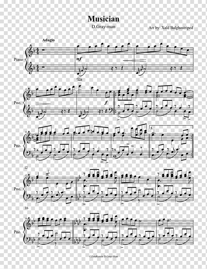 Sheet Music Piano The Carnival of the Animals MuseScore, sheet music transparent background PNG clipart