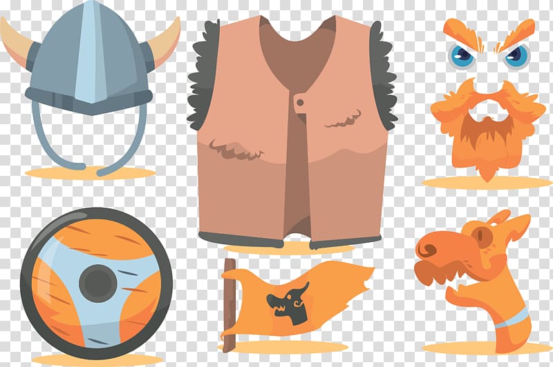 Euclidean Viking, Viking Warrior equipment transparent background PNG clipart