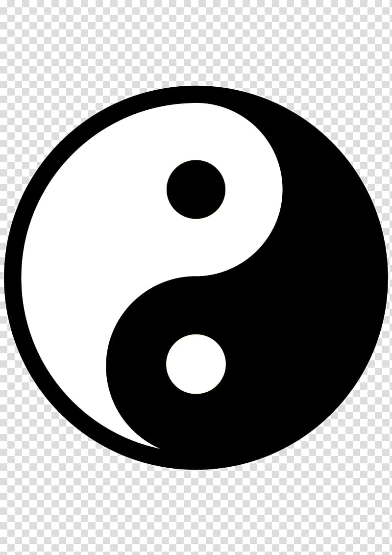 Yin and yang Symbol Sign, yin yang transparent background PNG clipart |  HiClipart