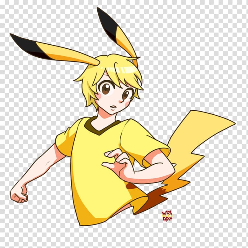 Pikachu Pokémon Pachirisu Pichu, personification transparent background PNG clipart