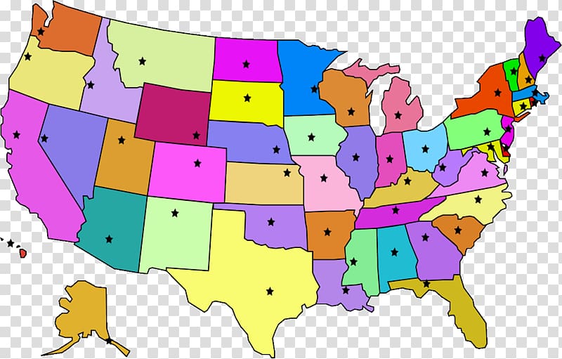 United States World map U.S. state Capital city, united states transparent background PNG clipart