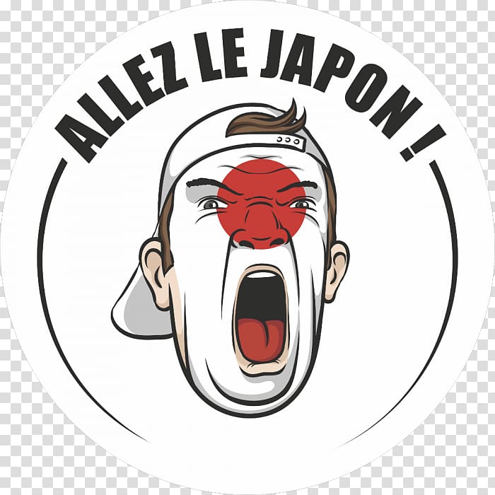 Sticker Flag of Japan Graffiti, Japon soccer transparent background PNG clipart
