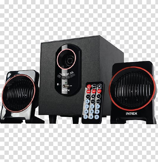 Loudspeaker Laptop Intex Smart World Computer speakers Home Theater Systems, Laptop transparent background PNG clipart