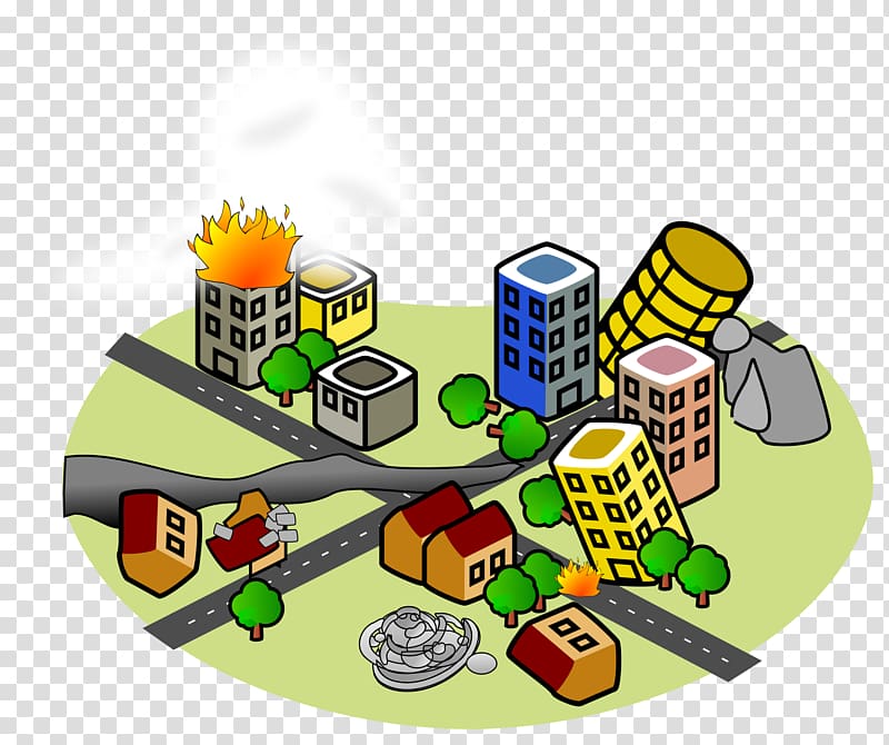 earthquake cartoon clipart