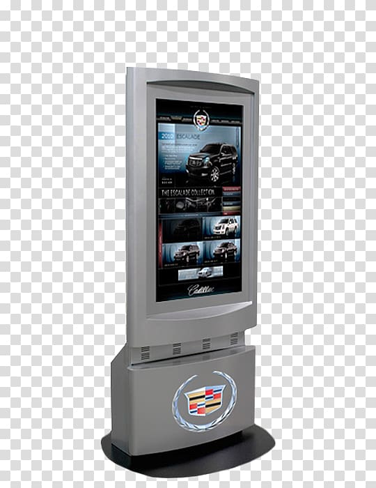 Interactive Kiosks Digital Signs Advertising Signage, display transparent background PNG clipart