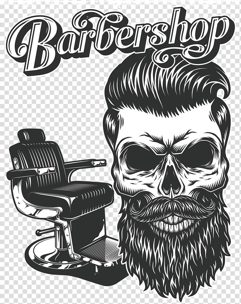 Barbershop , Beard Drawing Hipster Illustration, man avatar transparent  background PNG clipart