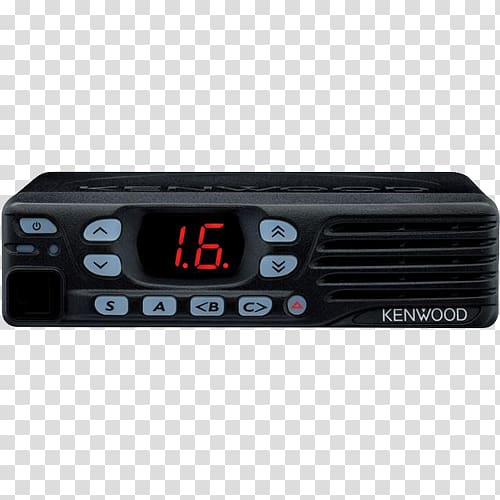 Digital mobile radio Two-way radio Kenwood Corporation Ultra high frequency, radio transparent background PNG clipart