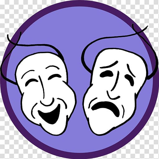 Theatre Tragedy Drama Mask , mask transparent background PNG clipart