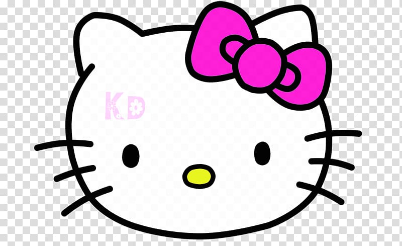 Hello Kitty Mask Drawing , hello transparent background PNG clipart
