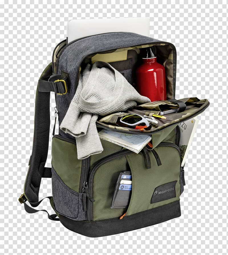 Manfrotto Street Medium Backpack Camera Laptop, backpack transparent background PNG clipart