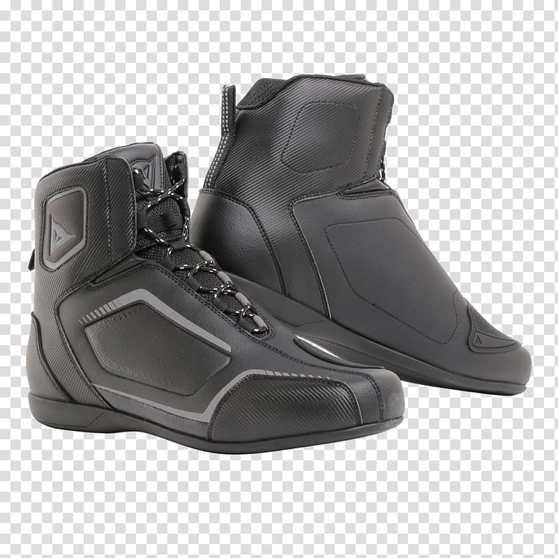 Motorcycle boot Dainese Raptors Air Shoes Black, boot transparent background PNG clipart