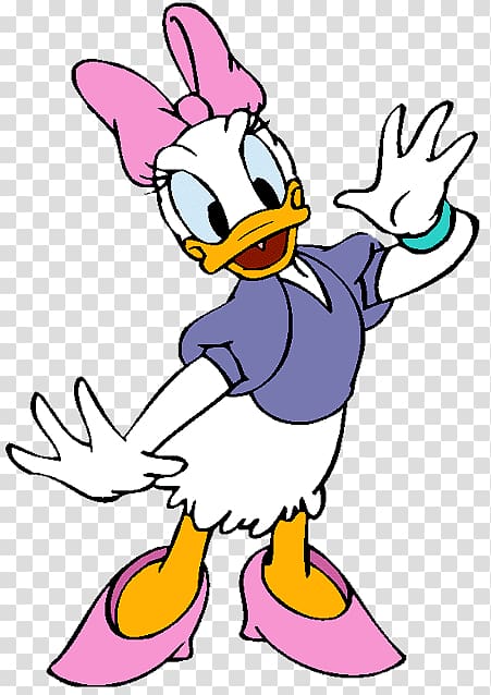 Daisy Duck , Daisy Duck Donald Duck Mickey Mouse Minnie Mouse, donald duck transparent background PNG clipart