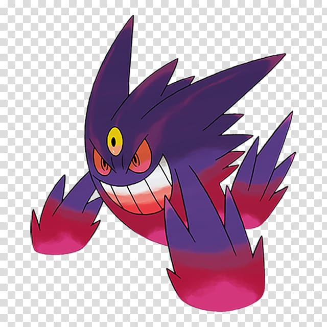 Pokémon X and Y Gengar Haunter Pokédex, gengar transparent background PNG clipart