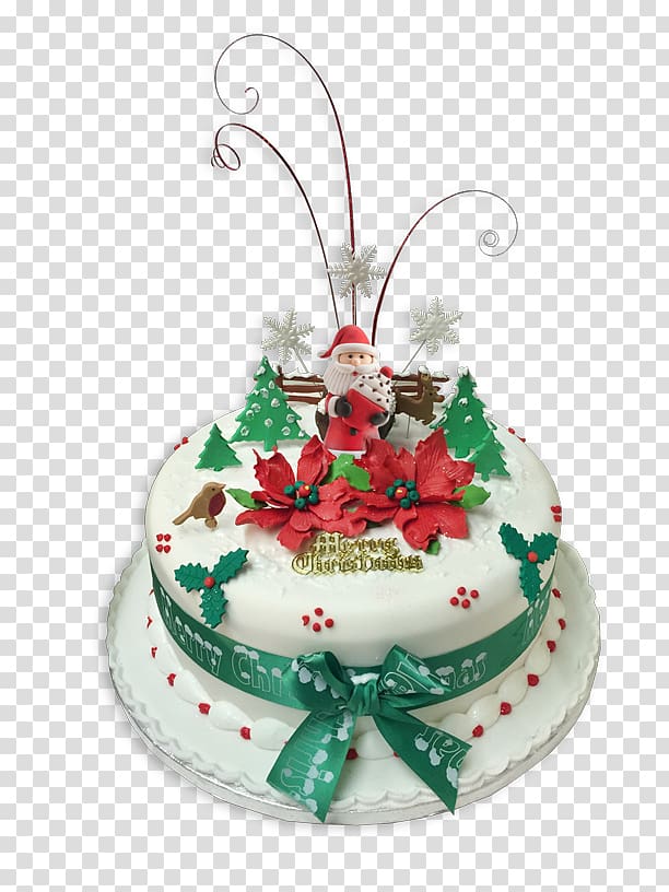 Christmas cake Birthday cake Cake decorating Food, cake transparent background PNG clipart