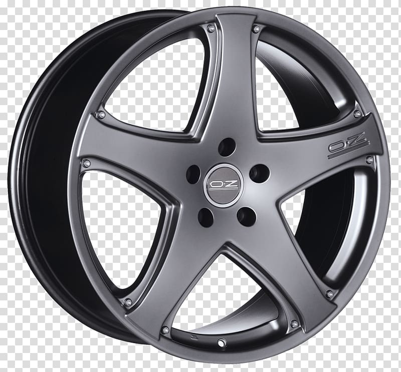 Car OZ Group Rim Alloy wheel, car transparent background PNG clipart