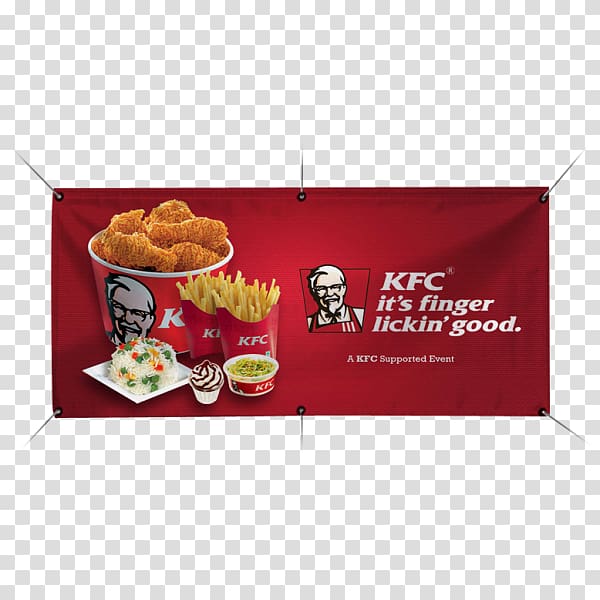 KFC Fast food Advertising Gravycart, Vinyl Poster transparent background PNG clipart