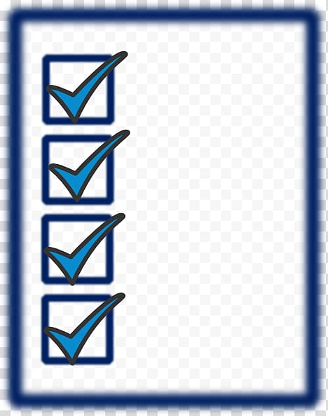 Checklist Computer Icons Free content , 3D Checklist transparent background PNG clipart