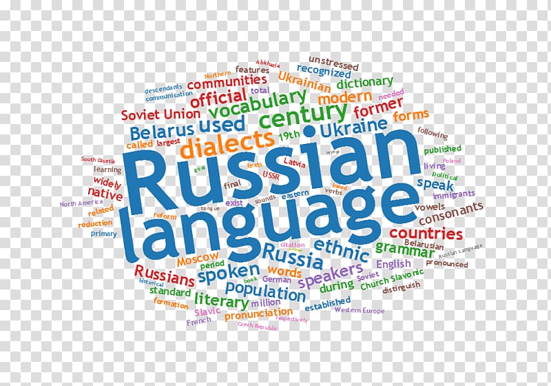 Russian Language acquisition Learning Speech-language pathology, Word transparent background PNG clipart