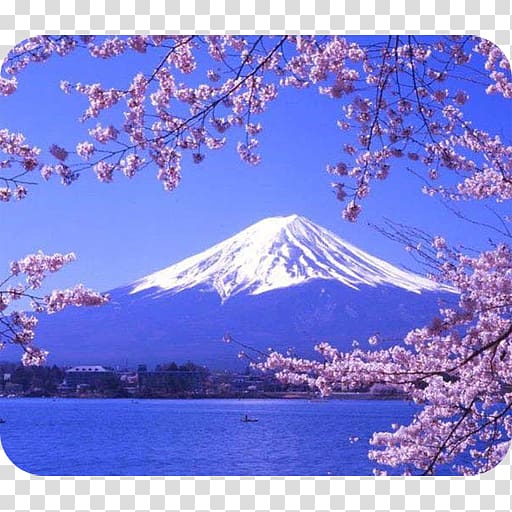 Lake Kawaguchi Mount Fuji Lake Ashi Three Holy Mountains Lake Suwa, mountain transparent background PNG clipart