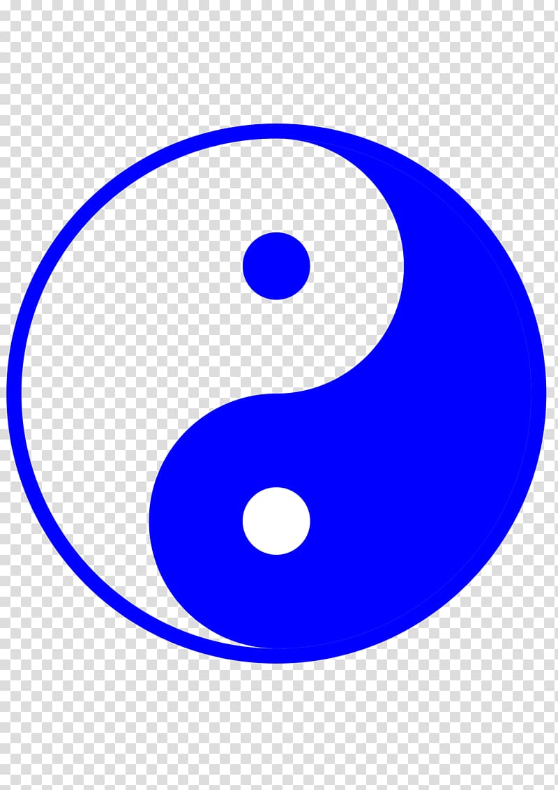 Yin and yang Symbol graphics , symbol transparent background PNG clipart