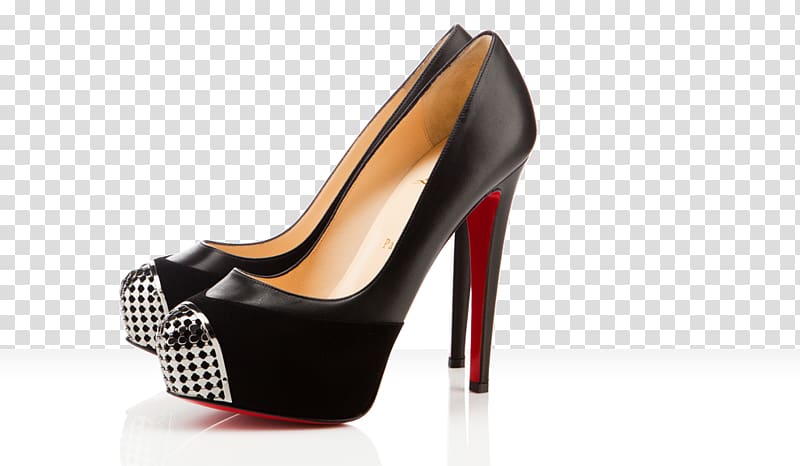 Court shoe Suede High-heeled footwear Leather, louboutin transparent ...