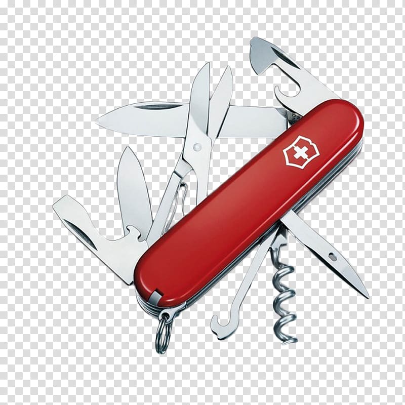 Swiss Army knife Multi-function Tools & Knives Victorinox Pocketknife, knife transparent background PNG clipart