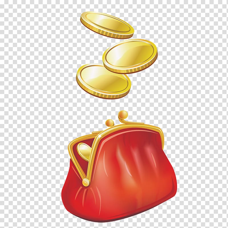 Shoulder Bag Colored in Red with Golden Clasp Stock Vector - Illustration  of Hand, Purse Bag Clip Art Stock Vector - Illustration of material,  market: 271911108
