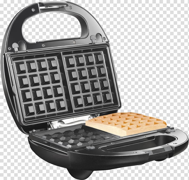 Waffle Irons Barbecue Panini Pie iron, Sandwich maker transparent background PNG clipart