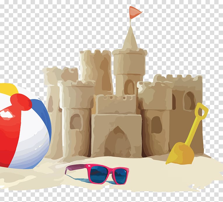 Sand art and play Castle Sculpture Drawing Jacksonville Beach, Castle transparent background PNG clipart