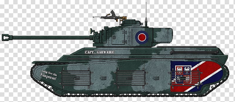 Churchill tank Gun turret M6 heavy tank, Tank track transparent background PNG clipart