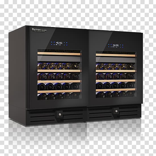 Wine cooler Wine cellar Armoires & Wardrobes Furniture, double version transparent background PNG clipart