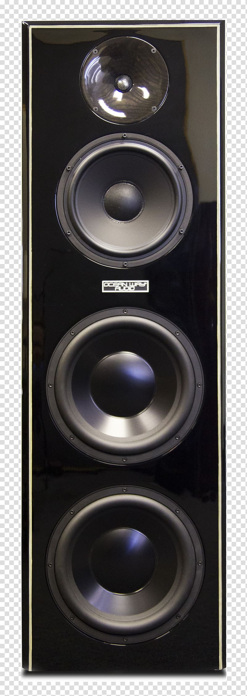 Computer speakers Subwoofer Sound Studio monitor Loudspeaker, front stereo display transparent background PNG clipart