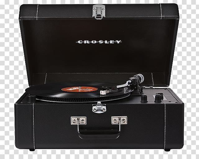Crosley CR6250A Keepsake Deluxe Black Crosley CR6249A Keepsake Portable USB Turntable Crosley Cruiser CR8005A Phonograph, crosley transparent background PNG clipart