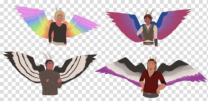 Gay pride Drawing Homosexuality, fantasy wings transparent background PNG clipart