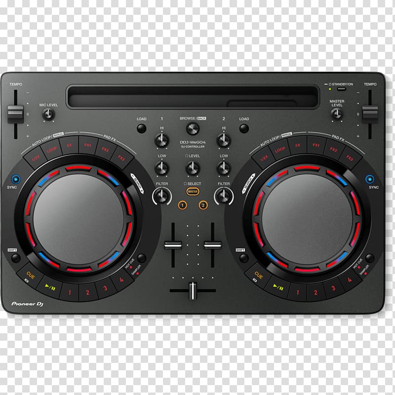 DJ controller Pioneer DJ Disc jockey Audio Mixers DJ mixer, others transparent background PNG clipart