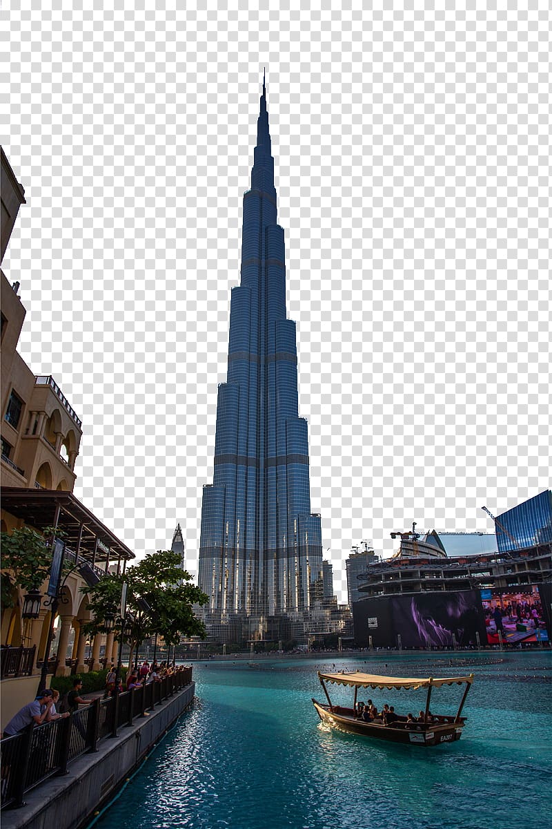 low-angle high-rise building, Burj Khalifa Burj Al Arab Hotel Building Dubai, Burj Dubai transparent background PNG clipart