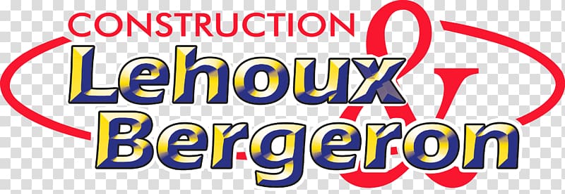 Construction Lehoux et Bergeron Inc Architectural engineering Logo Brand Thetford Mines, Voyages Bergeron Inc transparent background PNG clipart