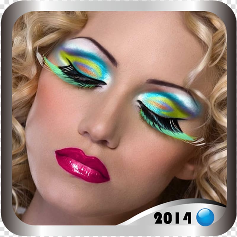 Make-up Eye color Eyelash extensions, makeup model transparent background PNG clipart