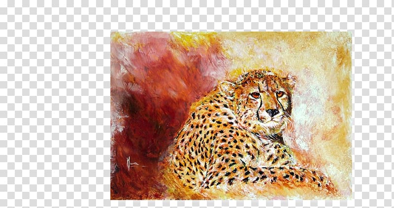 Leopard Jaguar Tiger Cheetah Watercolor painting, carp in chinese ink painting transparent background PNG clipart