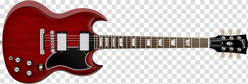 Gibson Les Paul Gibson SG Special Fender Stratocaster Guitar, cherry transparent background PNG clipart
