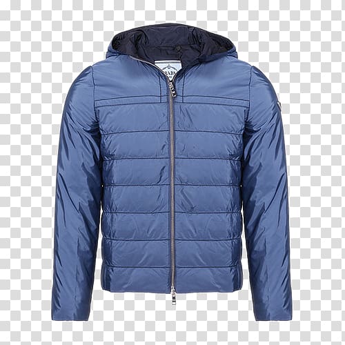 Blue Outerwear Hood, Blue jacket Down transparent background PNG clipart