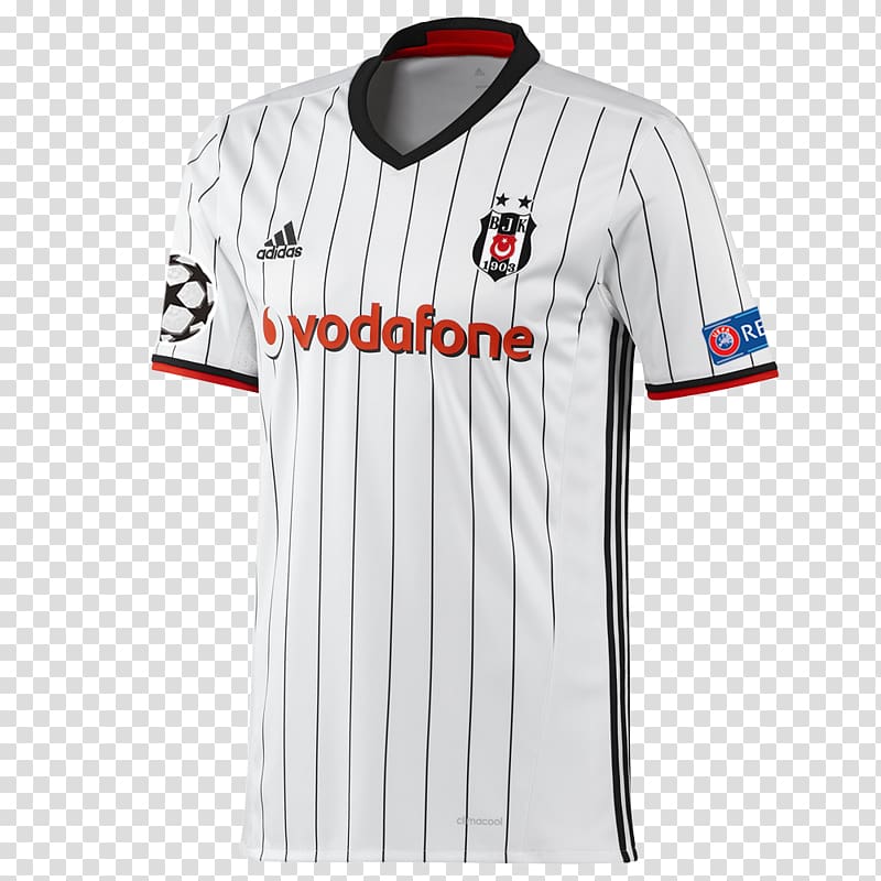 Beşiktaş J.K. Football Team T-shirt UEFA Champions League La Liga Jersey, T-shirt transparent background PNG clipart