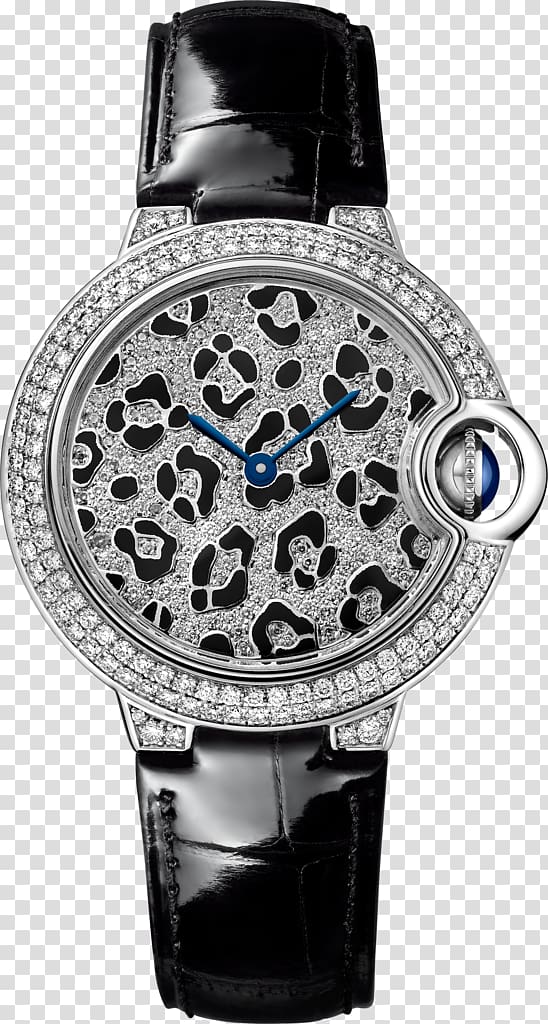 Earring Cartier Ballon Bleu Watch Love bracelet, watch transparent background PNG clipart