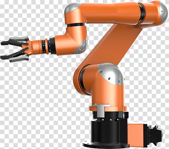 Robotic arm Mechanical arm Industrial robot Machine, arm transparent background PNG clipart