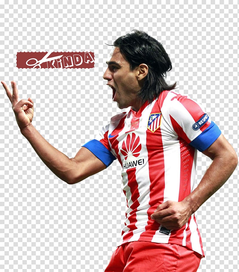 Radamel Falcao Atlético Madrid AS Monaco FC Football player Colombia national football team, Radamel Falcao transparent background PNG clipart