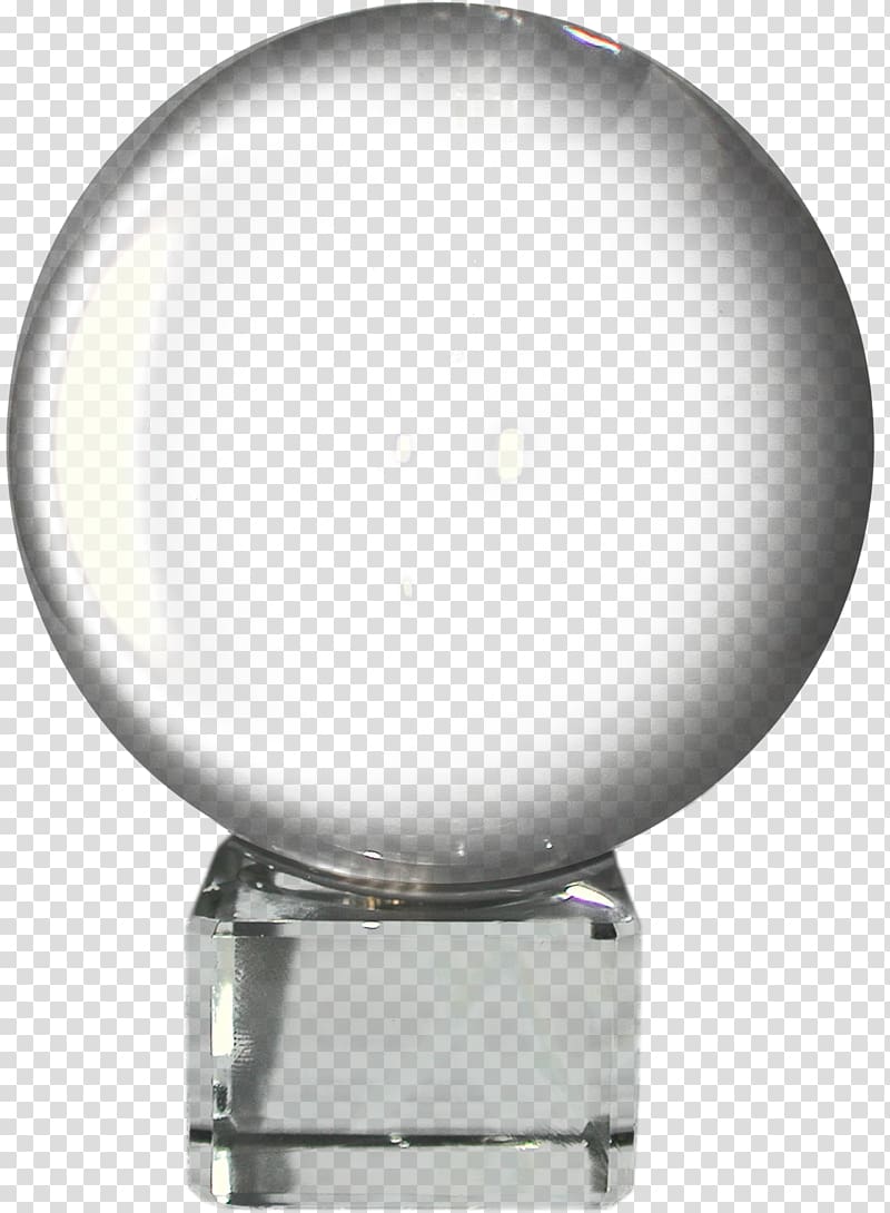 round clear glass ball, Crystal ball Snowflake Data compression, Beautiful crystal ball transparent background PNG clipart