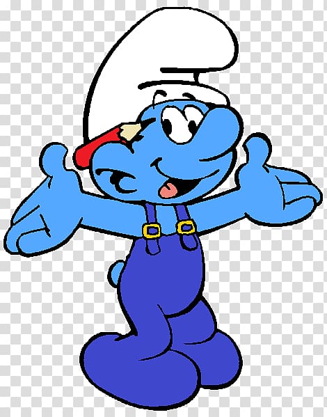 Handy Smurf Papa Smurf Jokey Smurf Brainy Smurf Smurfette, others transparent background PNG clipart