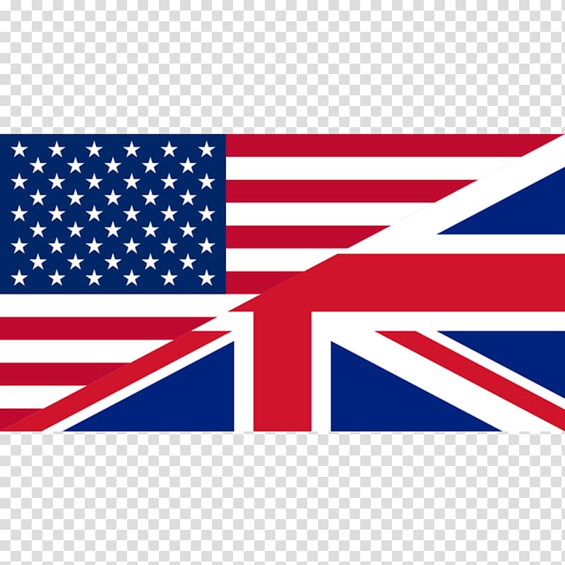 Flag of the United States Comparison of American and British English Flag of the United Kingdom, united states transparent background PNG clipart