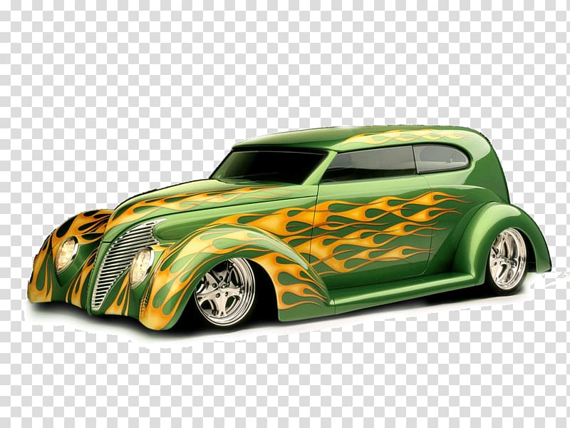 Auto show Classic car , hot rod transparent background PNG clipart