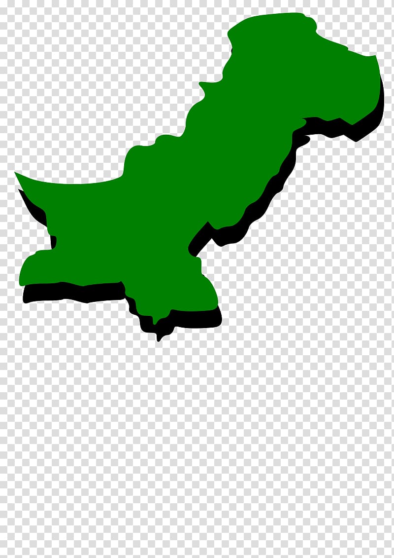 Pakistan Blank map , Quest Outline transparent background PNG clipart